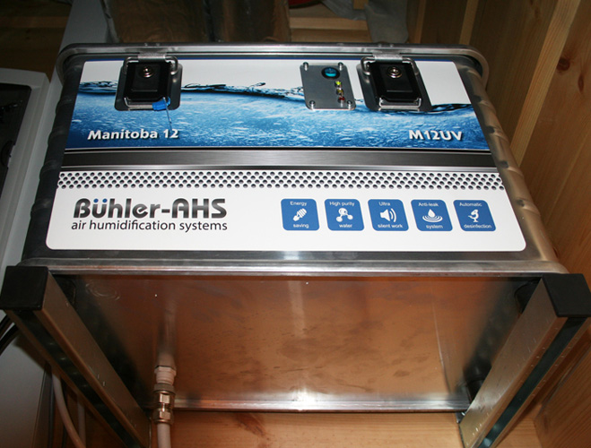 Центральный модуль увлажнения Buhler-AHS