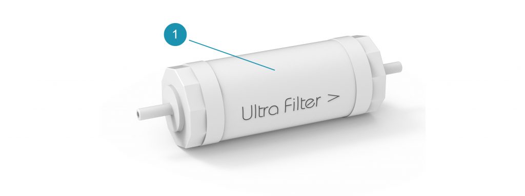 Комплект поставки сменного высокоточного ультрафильтра UltraFilter для системы UniverseDIY
